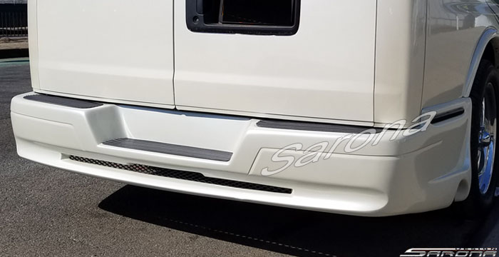 Custom Chevy Express Van  Rear Bumper (1996 - 2024) - $650.00 (Part #CH-013-RB)